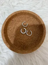 3 unids/set Clips pendiente para las mujeres Unisex minimalista cartílago conjunto de pendientes de aro de moda brazalete de oído falsificación piercing Clip en pendientes