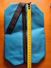 Oxford, lona impermeable de almacenamiento de bolsa para herramientas de mano tornillos taladro de uñas poco piezas de Metal viaje pesca bolsa organizadora maquillaje bolsa