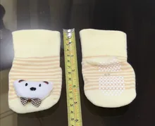 3D diseño Anti-bebé calcetines de lindos animales bebé niño Calcetines de bebé de moda accesorios de tubo medio de niño calcetines bebé niña Calcetines