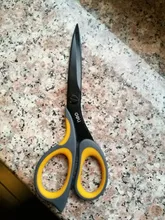 Tijeras de acero inoxidable antióxido para oficina y hogar, tijeras de sastrería sólidas y de aleación resistente