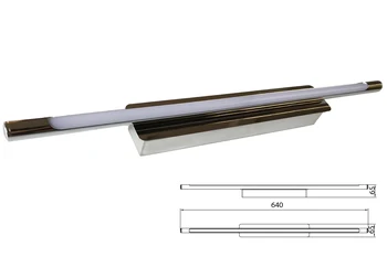 Led wall lamp wall lights model Havana Chrome 12W neutral white 65cm for bathroom mirror SKU-3902
Led wall lamp wall lights model Havana Chrome 12W neutral white 65cm for bathroom mirror SKU-3902