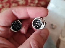 Conector macho y hembra de aviación con cabezal para tornillos, montaje adaptador de Panel de 125V, 3A, 5A y 7A, GX16, 2/3/4/5/6/7/8/9/10 pines, 16MM, 1 par