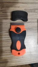 Rasqueta con mango de plástico para maquinilla de afeitar, escurridor con cuchillas de plástico/Metal para quitar pegamento UV, limpiador de pegatinas de pantalla táctil para teléfono móvil