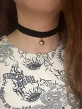 Moda mujer Sexy Color oro Bell Collar gargantilla colgante Collar, Gargantilla de cadena Harajuku gótico Vintage regalo de Navidad