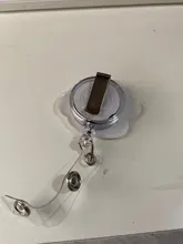 Enfermera-carrete de insignia retráctil con hermosas flores de silicona, 60cm, para estudiante, Enfermera, exposición, Tarjeta De Nombre, pecho, tarjeta de identificación, nuevo