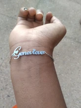 Atoztide 2019 personalizada nombre personalizado pulsera para mujer oro encantos de acero inoxidable grabado escritura tobillera Love regalo