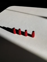 Tubo de aleación de aluminio para neumático de bicicleta de montaña, tapas de válvula de aire, FV, francés, 6 colores, 4 Uds.