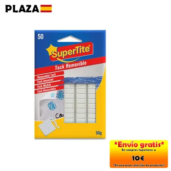 SUPERTITE®Removable adhesive sheet, removable tack 50gr, multi-purpose, removable and reusable adhesive putty
SUPERTITE®Removable adhesive sheet, removable tack 50gr, multi-purpose, removable and reusable adhesive putty