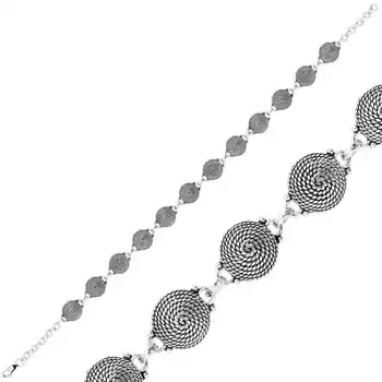 KUTAYDAN 925 Sterling Silver Filigree Lady Bracelet 
KUTAYDAN 925 Sterling Silver Filigree Lady Bracelet
