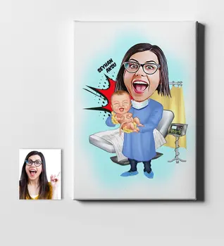 Personalized Women 'S Obstetrics and gynecology Specialist Cartoon Canvas Table (50x70 cm.) 1
Personalized Women 'S Obstetrics and gynecology Specialist Cartoon Canvas Table (50x70 cm.) 1