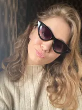 Glasses Women Accessories Radiation-Protection Cat-Eye-Shades New UV Candy Integrated