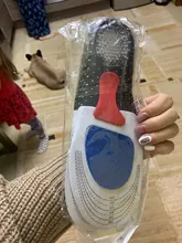 Plantillas para correr de Gel ortopédico para hombre, almohadilla para zapatos, soporte para ARCO, cojín para talón, 1 par