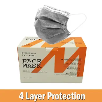 50/100PCS 4-Layer Disposable Face mask PM2.5 Mouth Mask Anti-fog and Dustproof Face Masks For Adult Masks mascarillas con filtro 
50/100PCS 4-Layer Disposable Face mask PM2.5 Mouth Mask Anti-fog and Dustproof Face Masks For Adult Masks mascarillas con filtro