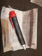 Detector de voltaje VC1010, bolígrafo de contacto Analizador de CA inteligente, bolígrafo eléctrico, Sensor LED, probador de corriente de voltios