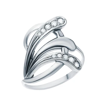 Silver ring with cubic zirconia sunlight sample 925
Silver ring with cubic zirconia sunlight sample 925