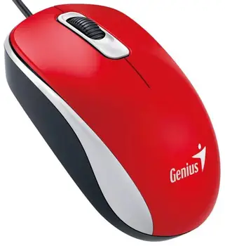 

Raton Genius Dx-110 Usb optical 1000Dpi red computer mice