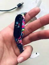 Correa de silicona para Xiaomi Mi Band 5, 4 y 3, pulsera con diseño de grafiti a la moda, accesorio para pulsera