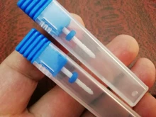 Broca de clavo de cerámica, fresa eléctrica para manicura, brocas, limas de maíz de llama para máquina de pedicura, accesorio de pulido