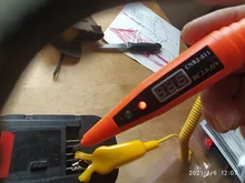 Bolígrafo de prueba de circuito eléctrico para coche, Detector de prueba de voltaje automotriz con pantalla de 2,5-32V, pluma de prueba de sonda de potencia