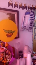 10 unids/lote Star Wars Globos Star Wars Decoración de la fiesta de cumpleaños el maestro Yoda globo juguetes de los niños Globos Cumpleaños Infantiles