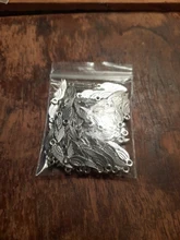 100 Uds Charms alas de Ángel 19x5mm hecho a mano artesanía Fabricación de colgantes fit,Vintage bronce tibetano color plata, DIY para pulsera collar