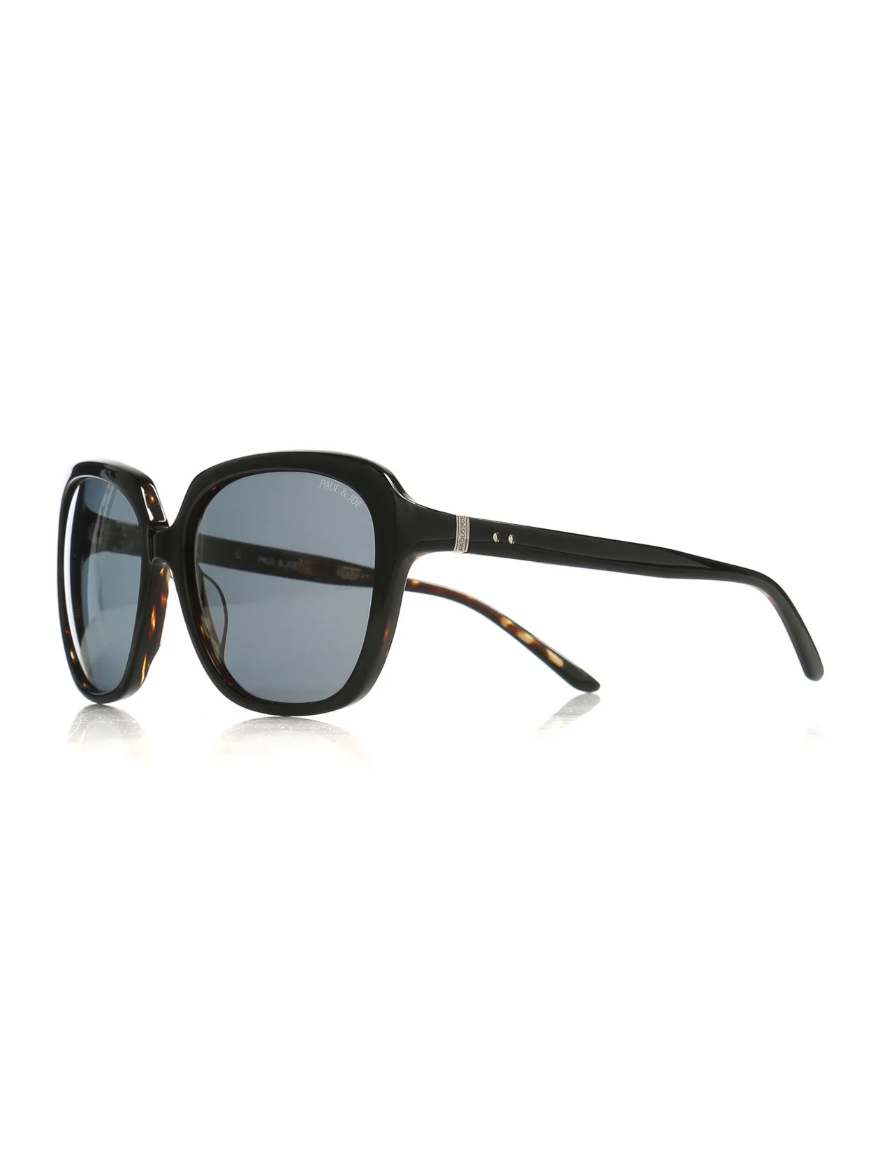 

Women's sunglasses pj oceane 01 noec bone black organic oval aval 58-17-135 paul / joe