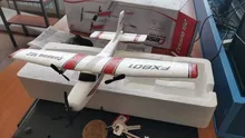 Avión de juguete eléctrico de espuma EPP DIY, planeador de Control remoto para exteriores, FX-801, Avión de Control remoto 901