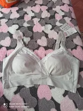 Sujetador de lactancia de algodón sin aros para mujeres embarazadas, ropa interior de embarazo para el pecho, lencería para dormir