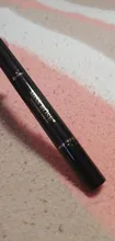 Delineador de ojos de doble cabeza, delineador negro de larga duración, lápiz, sello trasero, impermeable, a prueba de manchas, maquillaje cosmético de belleza, 1 Uds.