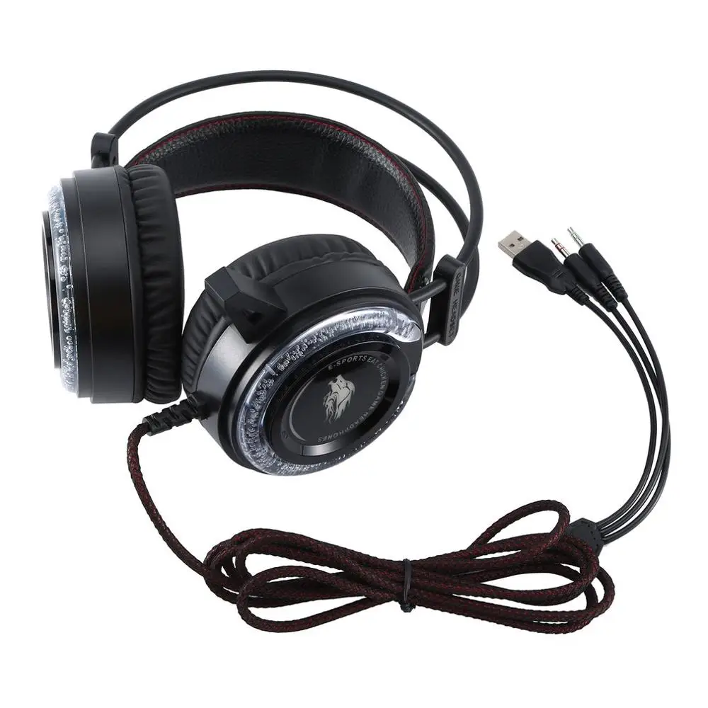 9D Surround Head-mounted Gaming Headset Gamer Stereo Earphone With Microphone HIFI Internet PC Computer Home Foldable Headphone
9D Surround Head-mounted Gaming Headset Gamer Stereo Earphone With Microphone HIFI Internet PC Computer Home Foldable Headphone