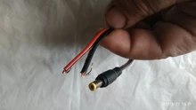 DC Connectors Power-Pigtail-Cable Cctv-Security-Camera Male Female for 12V 5A
