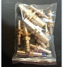 Hose Barb Coupler-Connector-Adapter Pipe-Fitting Copper-Pipe Bulkhead 16mm Brass 12-14