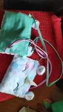 Bolso de hombro con dibujos de unicornios para mujer, monedero pequeño, bandolera cuadrada para teléfono, bolso multicolor