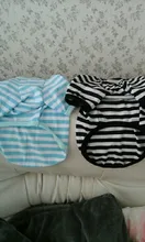 T-Shirt Vest Dogs Thin Striped Pet Small Soft for And Medium Dog-Cloth Round-Neck