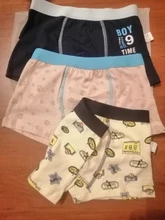 HH 3 unids/set de algodón puro niños calzoncillos de estilo Boxer niños bragas acogedor ropa interior de dibujos animados medio pequeño medias para niños pantalones cortos de niño