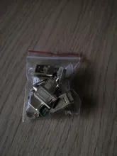 Conector de carga de Cable para teléfono, Conector de soldadura macho 4 en 1, USB 3,1, 4P, niquelado/chapado en oro, 1/2/5 uds.