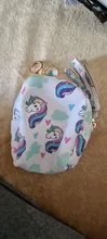Hjklklmonederos con dibujos de unicornios para mujer, billeteras pequeñas y adorables para tarjeta kawaii, bolsas para llaves dinero para niñas, monedero para niños