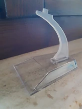 Soporte plano a escala 1:400, Base para modelo de avión, accesorios de juguetes, soporte para modelo de avión de 16CM