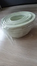 Protector de borde con forma de W para bebés y niños, diseño de corte de seguridad, protección para evitar colisiones, 2m
