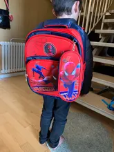 Disney-mochilas escolares de Frozen para niños y niñas, Mochila impermeable para escuela primaria