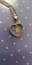 Collar con colgante de corazón con iniciales para mujer, collar con 26 letras de circón, regalos para niñas, accesorios de la primera letra