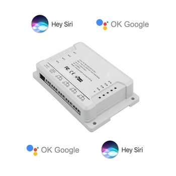 Smart Home 4CH Pro R2 Apple HomeKit Compatible WiFi Wireless Switch Remote Socket 433MHz Electrical Google Assistant Dry Contact
Smart Home 4CH Pro R2 Apple HomeKit Compatible WiFi Wireless Switch Remote Socket 433MHz Electrical Google Assistant Dry Contact