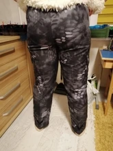 Pantalones de camuflaje tácticos para hombre, pantalón militar de combate de camuflaje de pitón negro, para caza, para hombre