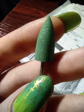 Fresas de silicona para manicura, accesorios para máquina pulidora de uñas, 1 Uds.