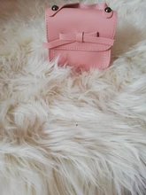 Bolso de mano de moda con lazo para niños y niñas, monederos para monedas, bolsas de mensajero para niñas, bolsa de hombro fresca y bonita para la escuela de princesa