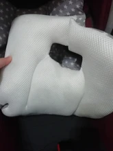 Almohadilla de asiento de algodón de malla de aire 3D transpirable para bebé, forro de cojín para cochecito y asiento de coche