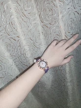 Las mujeres cielo estrellado cielo reloj de lujo de oro rosa diamante Relojes de Cuero ocasionales de las señoras banda de cuarzo reloj de pulsera mujer reloj zegarek damski