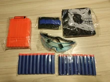 Kit de chaleco táctico para niños, juego al aire libre, soporte para chaleco, serie Nerf n-strike Elite, accesorios