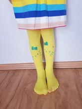 Mallas para niña estampado de gato niños pantimedias para niños de tela de terciopelo princesa fiesta baile medias chica medias 3-9T medias Primavera Verano