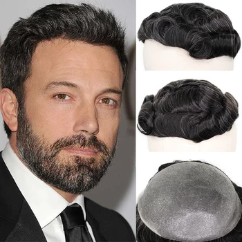 YY Wigs for Men 1B 20% 8x10 Thin Skin PU Human Hair Men Toupee Natural Black Mixed Grey Hair Replacement System 6 Inch HairPiece
YY Wigs for Men 1B 20% 8x10 Thin Skin PU Human Hair Men Toupee Natural Black Mixed Grey Hair Replacement System 6 Inch HairPiece